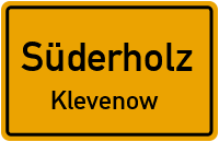 Straßen in Süderholz Klevenow