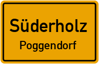 Rakower Straße in SüderholzPoggendorf
