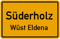 Straßen in Süderholz Wüst Eldena