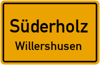 Straßen in Süderholz Willershusen