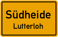Theerhofer Weg in SüdheideLutterloh