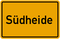 Schotterweg in Südheide
