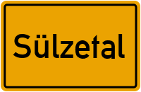 Ortsschild von Gemeinde Sülzetal in Sachsen-Anhalt