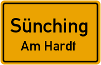 Am Hardt in 93104 Sünching (Am Hardt)