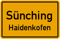 Haidenkofen in 93104 Sünching (Haidenkofen)