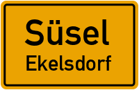 Ekholfer Straße in SüselEkelsdorf