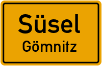 Mühlenstraße in SüselGömnitz