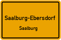 Kulmer Straße in 07929 Saalburg-Ebersdorf (Saalburg)