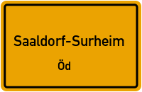 Straßenverzeichnis Saaldorf-Surheim Öd