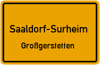 Straßenverzeichnis Saaldorf-Surheim Großgerstetten