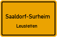 Straßenverzeichnis Saaldorf-Surheim Leustetten