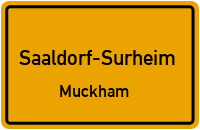 Straßenverzeichnis Saaldorf-Surheim Muckham