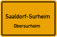 Obersurheimer Straße in Saaldorf-SurheimObersurheim