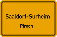 Straßenverzeichnis Saaldorf-Surheim Pirach