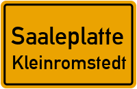 Am Oberndorfer Weg in SaaleplatteKleinromstedt