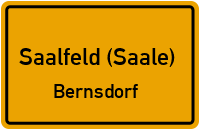 Am Mühlberg in Saalfeld (Saale)Bernsdorf