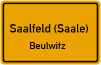 Unterwirbacher Straße in Saalfeld (Saale)Beulwitz