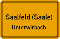 Burgstraße in Saalfeld (Saale)Unterwirbach