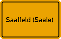 Saalfeld (Saale) in Thüringen