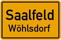 B 85 in SaalfeldWöhlsdorf