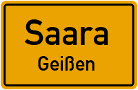 Kiefernweg in SaaraGeißen