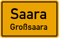 Großsaara in SaaraGroßsaara