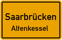 Alleestraße in SaarbrückenAltenkessel