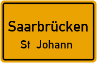 Kaltenbachplatz in SaarbrückenSt. Johann