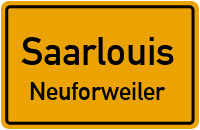 Wadgasser Straße in SaarlouisNeuforweiler