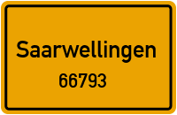 Straßen in 66793 Saarwellingen