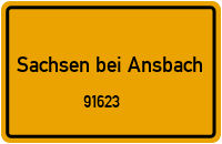 91623 Sachsen bei Ansbach