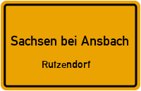 Rutzendorf in Sachsen bei AnsbachRutzendorf