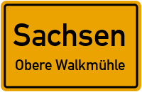 Straßen in Sachsen Obere Walkmühle