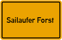 Alte Straße in Sailaufer Forst