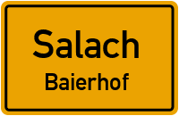 Baierhofweg in SalachBaierhof