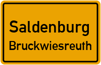 Straßenverzeichnis Saldenburg Bruckwiesreuth