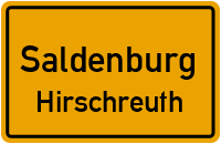 Straßen in Saldenburg Hirschreuth