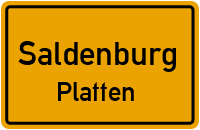 Straßen in Saldenburg Platten
