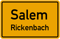 Frickinger Straße in 88682 Salem (Rickenbach)