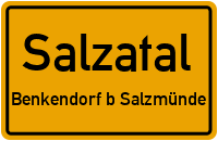 Straßenverzeichnis Salzatal Benkendorf b Salzmünde