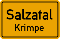 Straßenverzeichnis Salzatal Krimpe