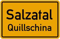 Straßenverzeichnis Salzatal Quillschina