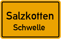 Ahornweg in SalzkottenSchwelle