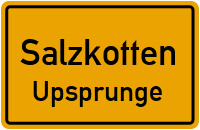 Gartenstraße in SalzkottenUpsprunge