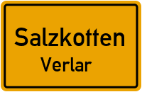 Dorfstraße in SalzkottenVerlar