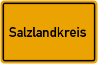 Ortsschild Salzlandkreis