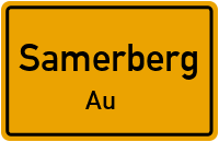 Straßen in Samerberg Au