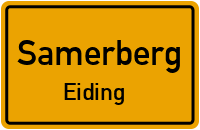 Straßen in Samerberg Eiding