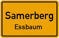 Straßen in Samerberg Essbaum