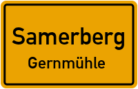 Straßen in Samerberg Gernmühle